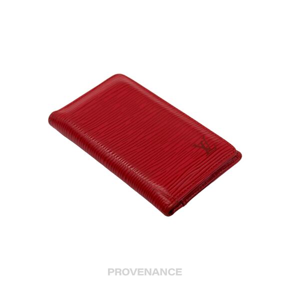 🔴 Louis Vuitton Pocket Organizer - Red Epi Leather - Picture 4 of 9